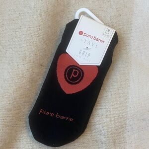 Pure Barre by Tavi Low Rise Grip Socks - Small